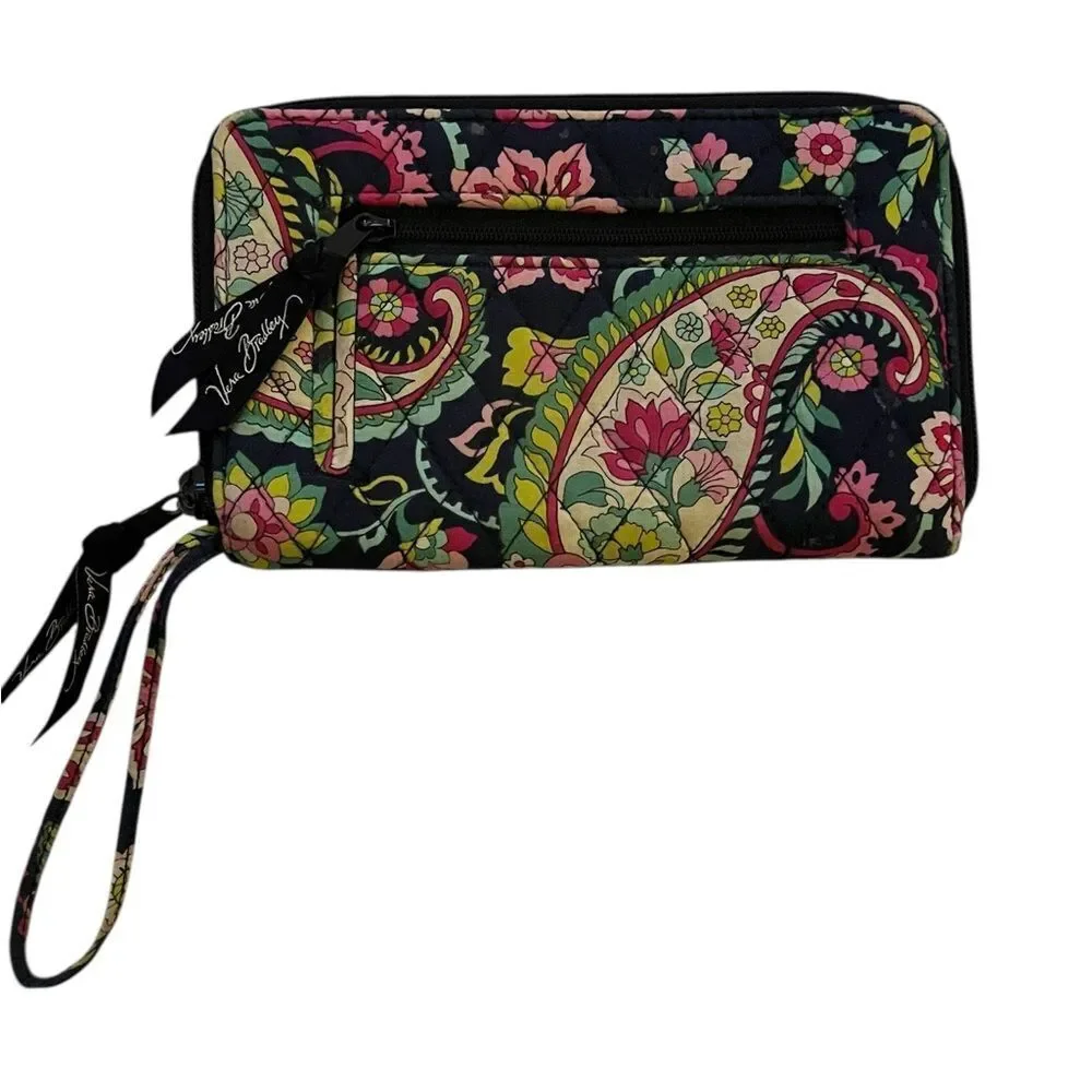 Vera Bradley Petal Paisley Floral Wallet/Wristlet